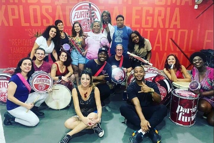 Inside a Rio Samba School: Hands-On Drums Workshop at Acadêmicos do Salgueiro photo 3
