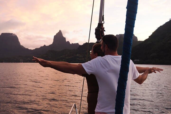 Hands-On Sunset Sailing Aboard Mori Ora in Moorea photo 4