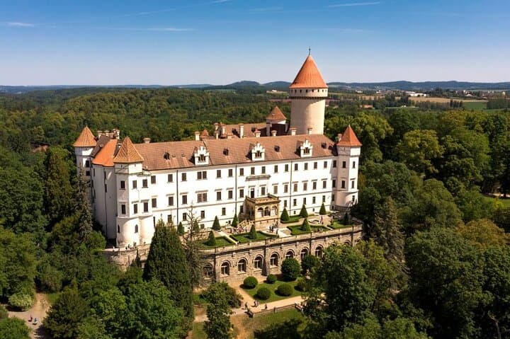 Private Castle Day Trip from Prague to Konopiste & Cesky Sternberk