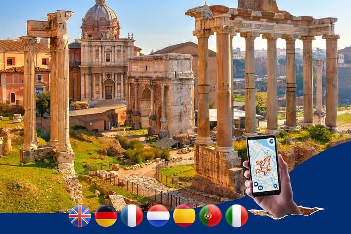 Self-Guided Rome Ancient World Walking Tour with Audio Guide