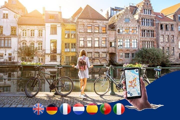 Self-Guided Ghent Walking Tour: 7-Language Audio Guide & 29 Stories