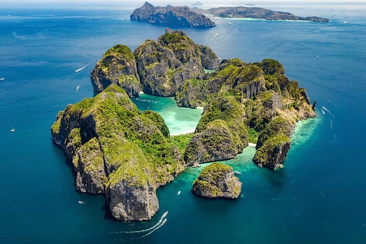 Phi Phi & Khai Islands Speedboat Snorkel Tour from Phuket — Maya Bay, Pileh Lagoon & Monkey Beach