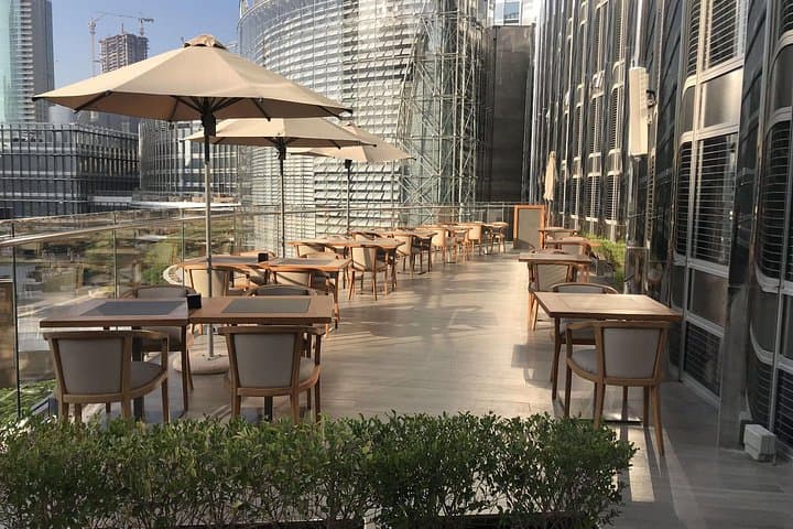 Mediterranean Buffet at Armani Hotel Dubai with Fountain and Burj Views photo 3