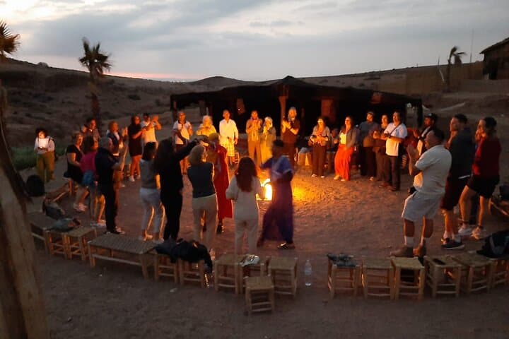 Agafay Desert Sunset Camel Ride & Dinner Show from Marrakech photo 4