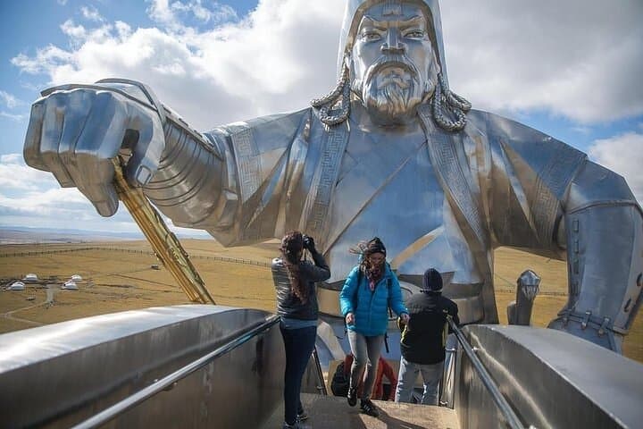 Genghis Khan Statue & Terelj Day Tour: Camels, Eagles, Turtle Rock and Aryabal Hike photo 6