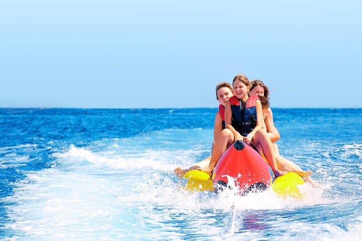Banana Boat Ride at Playa San Francisco — Cozumel Family Water Adventure photo 2