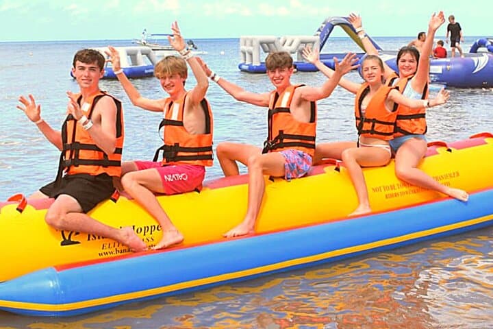 Banana Boat Ride at Playa San Francisco — Cozumel Family Water Adventure photo 4