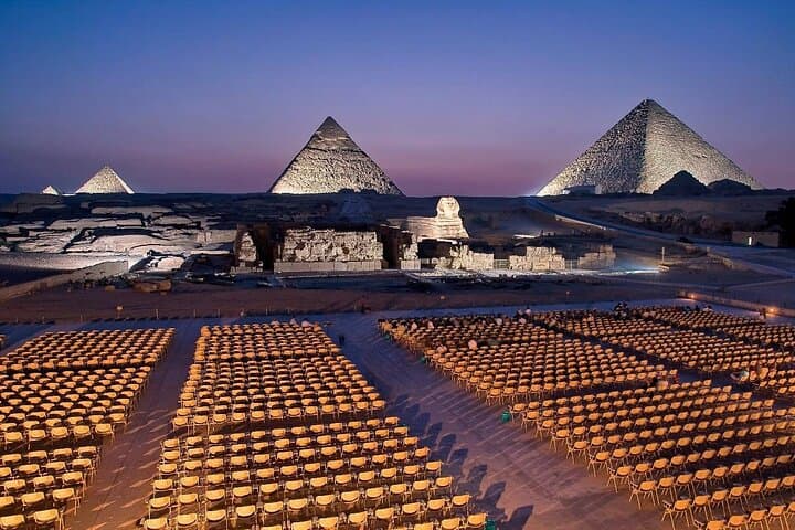 Two-Day Cairo: Egyptian Museum Tour & Giza Sound and Light Show