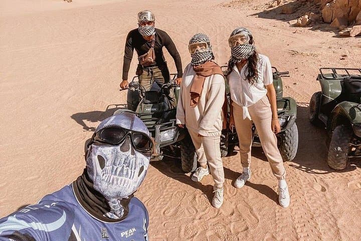 Red Sea Desert Quad Safari with Bedouin Dinner and Show — Sharm El Sheikh photo 1