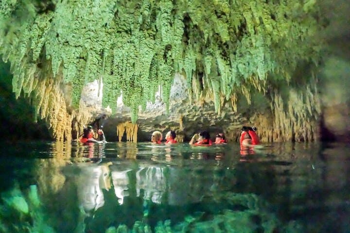 Cenote Cavern Tour & Akumal Turtle Snorkel — Half-Day from Tulum photo 4
