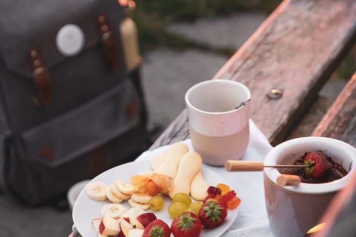 Rigi Chocolate Fondue Picnic at Sunset — Vitznau Mountain Experience