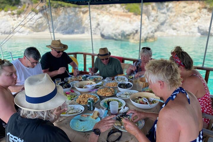 semi-private-wooden-yacht-skiathos-day-cruise-with-greek-lunch photo 2