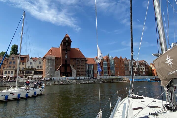 Gdańsk Motława & Port Yacht Cruise — Historic Waterfront Views with Prosecco photo 5
