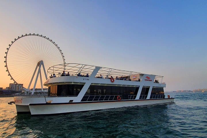 Dubai Sunset Luxury Dinner Cruise: Marina & Ain Dubai Evening Voyage