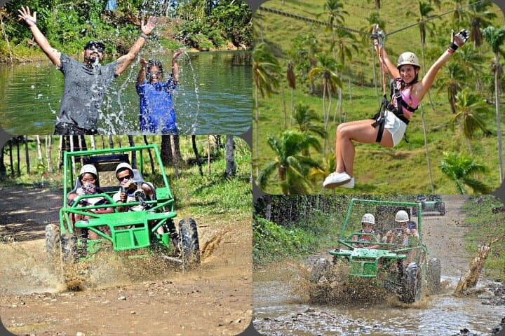 Punta Cana Dune Buggies & Zipline Combo — Canopy Flight and Off‑Road Adventure photo 6