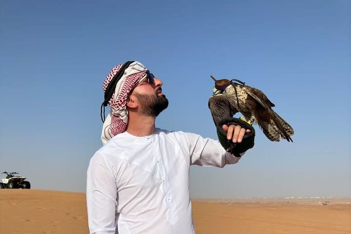 Dubai Red Dune Desert Safari: Dune Bashing, Camel Ride & BBQ Evening photo 3