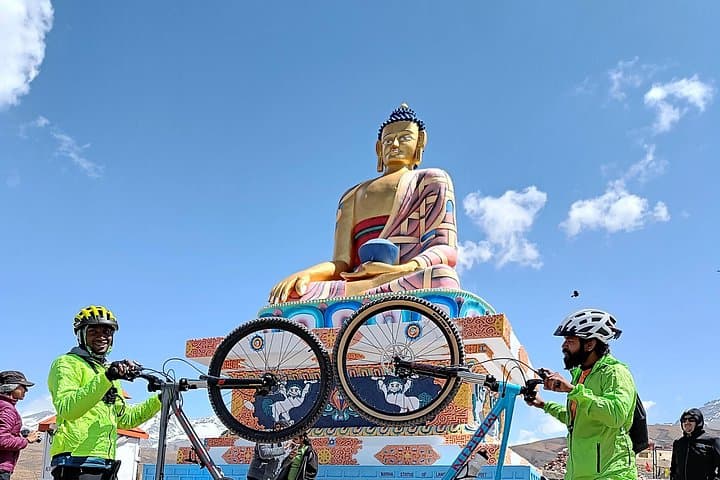 Downhill Mountain Biking from Komic to Kaza — High-Altitude Spiti Valley Ride photo 3