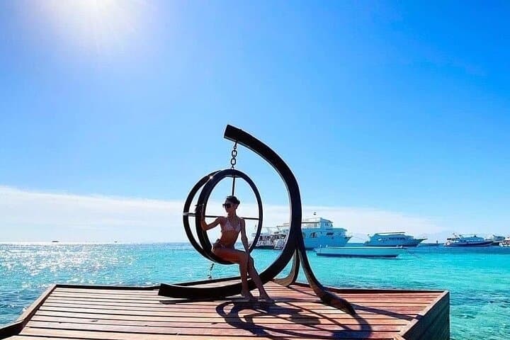 Full-Day Hula Hula Island Snorkel & Beach Trip from Hurghada