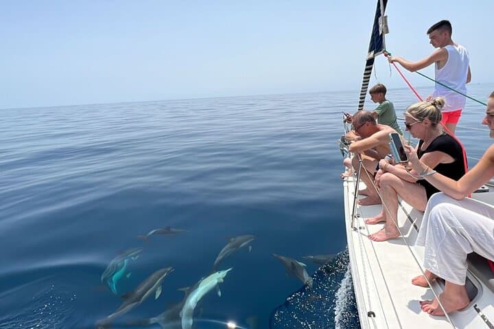 Two-Hour Marbella Sail: Dolphins, Snorkel & Coastal Views