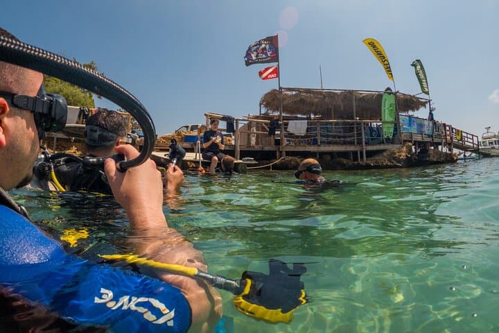 Scuba Diving at Turtle Bay, Protaras: Intro Dives with Underwater Photos photo 2