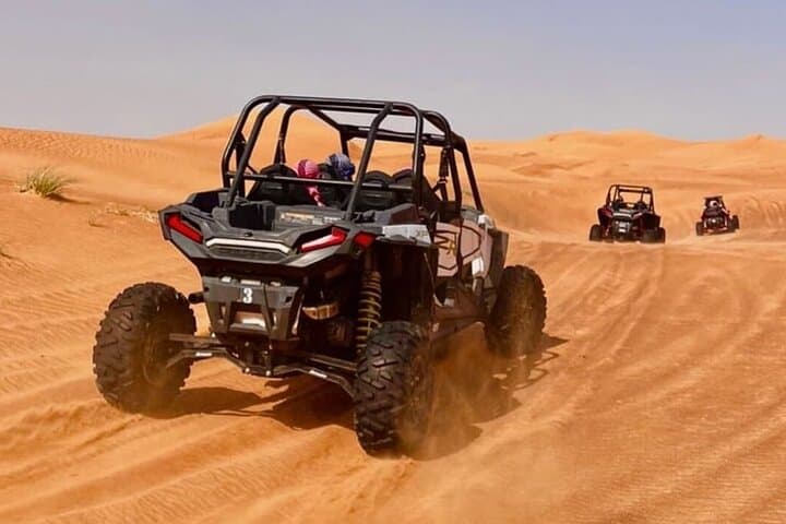 High-Speed Dune Buggy Desert Safari and 5-Star Camp Dinner in Dubai photo 6