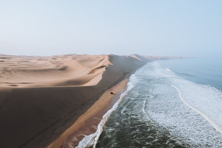 Mola Mola Marine Dune Experience: Walvis Bay Dolphin Cruise & Sandwich Harbour Dune Drive