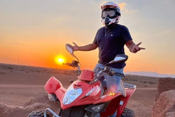 Sunset Quad Ride in Marrakech's Palmeraie — 2‑Hour ATV Adventure photo 2