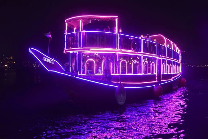 Dubai Dhow Cruise Dinner on Deira Creek — Evening Buffet, Live Shows & Skyline Views photo 5