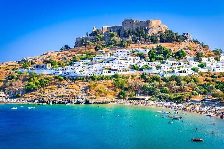 Explore Lindos and the Acropolis: Self-Guided Village Walk from Rhodes