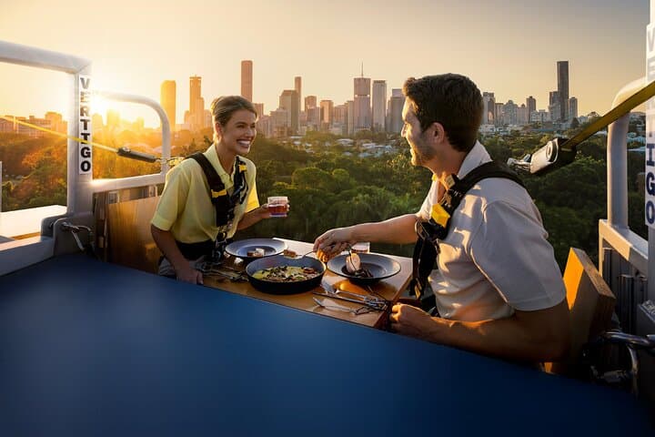 Dinner on the Edge: Vertigo at Brisbane Powerhouse — Vertical Dining Experience