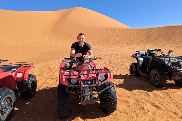 Merzouga Dunes Quad Biking: One-Hour Quad Adventure on Erg Chebbi