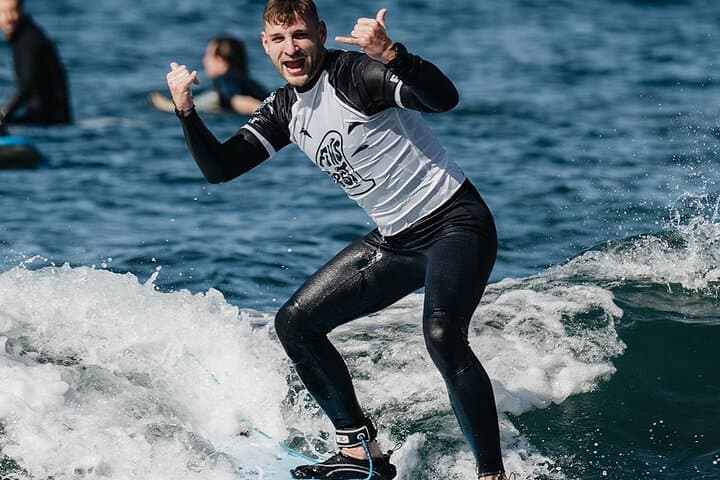 Beginner Group Surf Lesson at Playa de las Americas — 2-Hour Atlantic Surf School photo 2