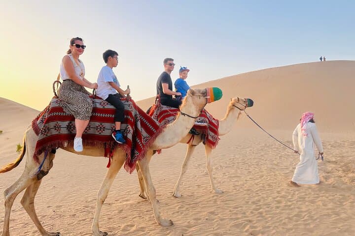 Abu Dhabi Morning Desert Safari — Dune Bashing, Camel Ride & Sandboarding photo 2
