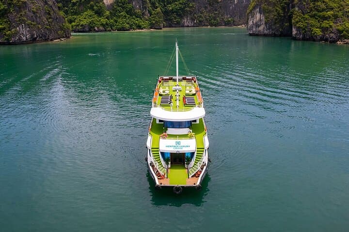 Ha Long Heritage Luxury Day Cruise — Jacuzzi, Kayak & Sunset on Ha Long Bay photo 6