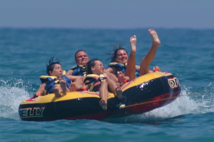 Banana Boat Rides on Rethymno Beach — Fast Watersports on Crete photo 4
