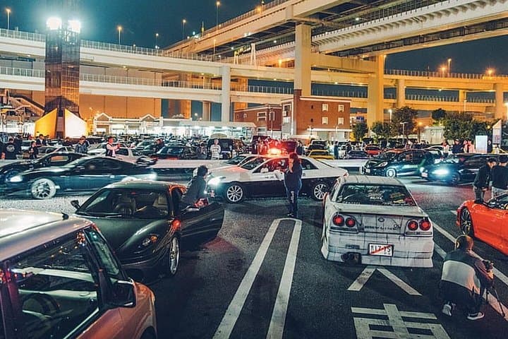 JDM 180SX Night Cruise to Daikoku: Rainbow Bridge, Skytree & Akihabara Drive photo 1