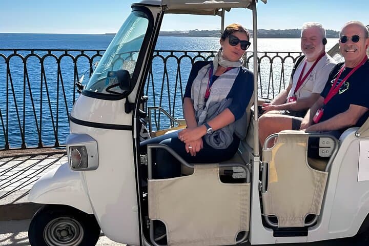 Private Ortigia Ape Calessino Tour: 1-Hour Scenic Drive Through Syracuse's Old Town photo 5