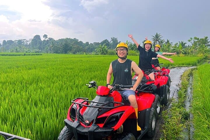 Bali ATV Quad Adventure: Ubud Monkey Forest & Waterfall Ride photo 3
