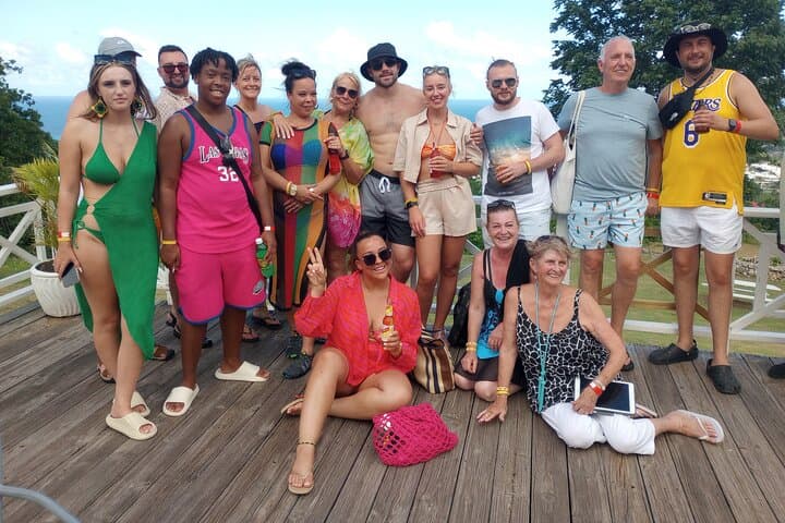 Climb Dunn's River Falls: Ocho Rios Sightseeing, Beach Time & Local Shopping
