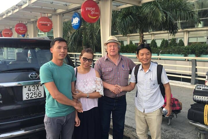 Golden Bridge & Marble Mountains Day Transfer from Da Nang: Cable Car, French Village and Craft Workshops