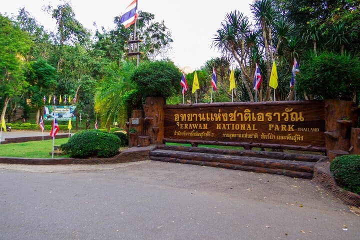 Erawan Waterfall & Elephant Care Day Trip from Bangkok
