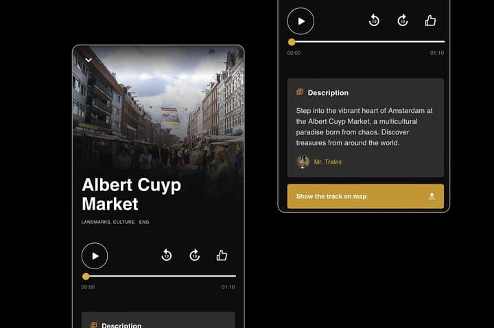 Explore Amsterdam by Foot: Self-Guided Audio Tour with 100 Captivating Stories photo 2