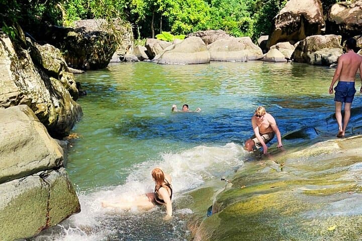 Luquillo Rainforest Waterslide & River Pool Adventure — Beach Day in Puerto Rico photo 4