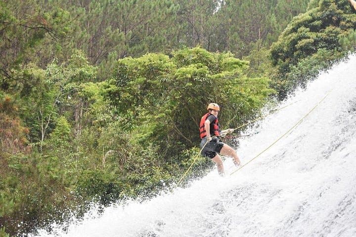Dalat Canyoning Tour: Abseil 25m Waterfalls, Natural Slides & Cliff Jumps photo 2