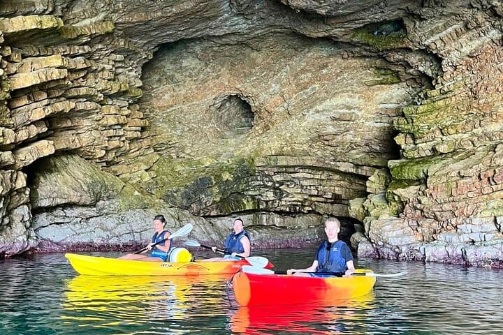 Sea cave kayak and snorkel tour from Cala Codolar, Ibiza photo 2