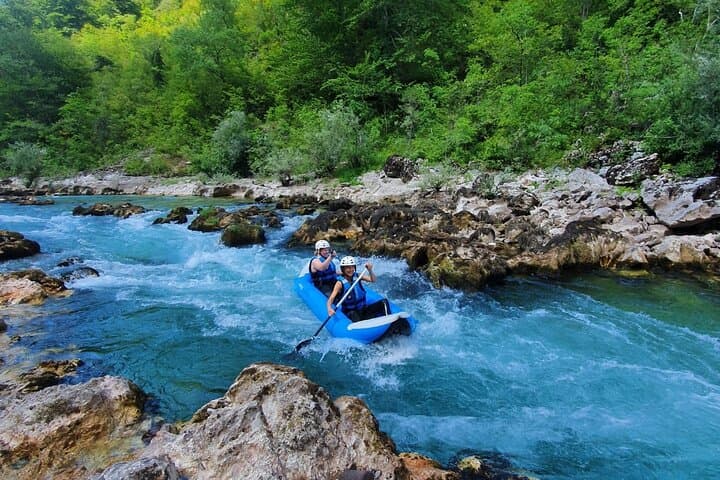 Canoeing the Neretva River: Konjic Half-Day Inflatable Canoe Adventure