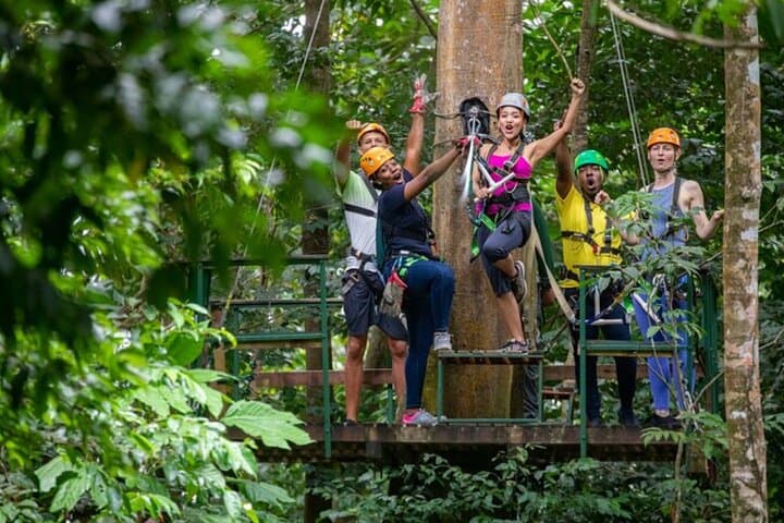 St Lucia Private Zipline & Castries Market Adventure