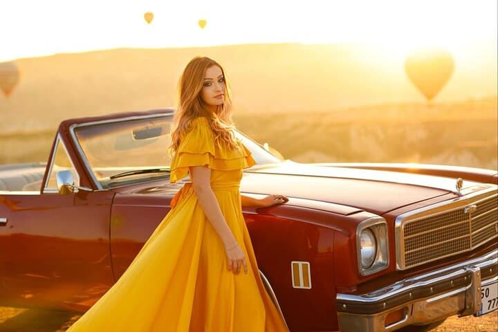 Sunrise Classic Car Tour in Cappadocia with Balloon Views photo 3