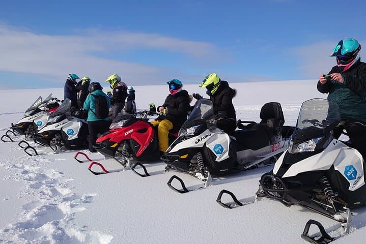 Into the Glacier Combo — Snowmobiling and Langjökull Ice Tunnel Experience photo 2
