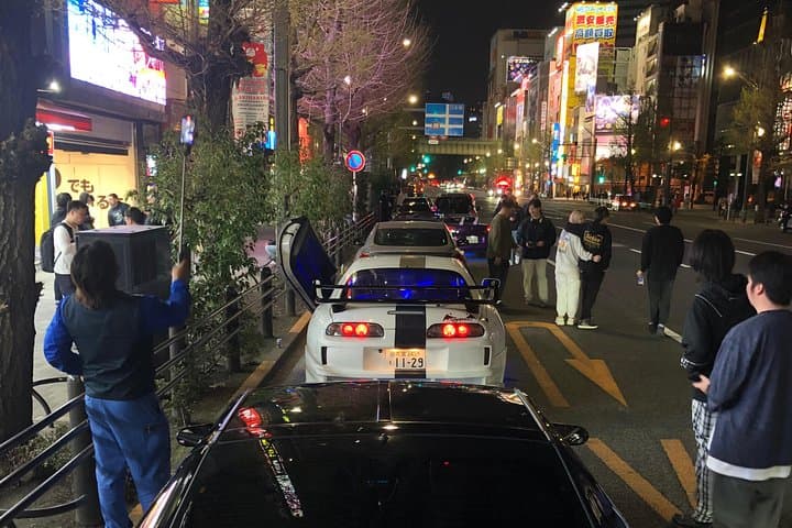 JDM 180SX Night Cruise to Daikoku: Rainbow Bridge, Skytree & Akihabara Drive photo 3